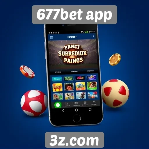 677bet app oferece ampla variedade de jogos online